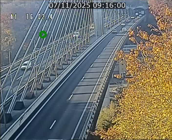 <h2>Traffic live webcam Luxembourg Sandweiler - A1 direction Luxembourg-ville - BK 2.4</h2>