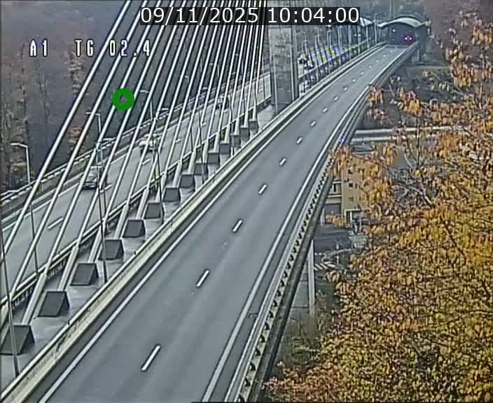 <h2>Traffic live webcam Luxembourg Sandweiler - A1 direction Luxembourg-ville - BK 2.4</h2>