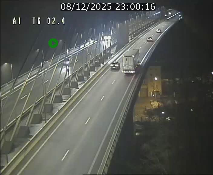 <h2>Traffic live webcam Luxembourg Sandweiler - A1 direction Luxembourg-ville - BK 2.4</h2>