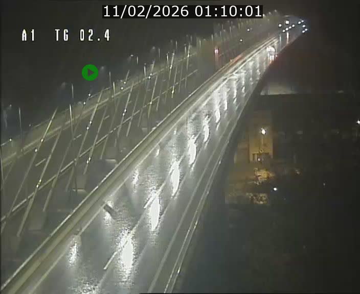 <h2>Traffic live webcam Luxembourg Sandweiler - A1 direction Luxembourg-ville - BK 2.4</h2>