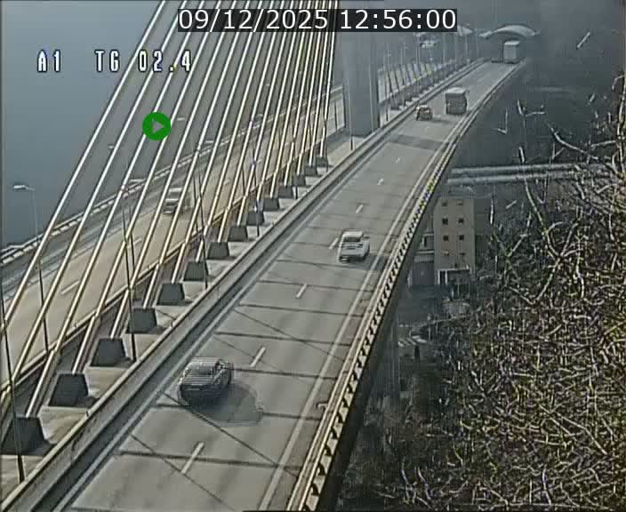 <h2>Traffic live webcam Luxembourg Sandweiler - A1 direction Luxembourg-ville - BK 2.4</h2>