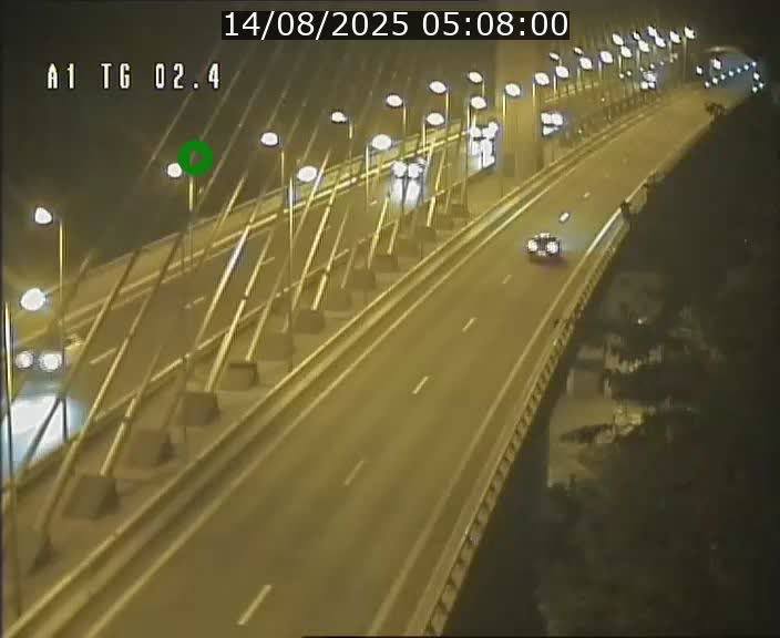 <h2>Traffic live webcam Luxembourg Sandweiler - A1 direction Luxembourg-ville - BK 2.4</h2>