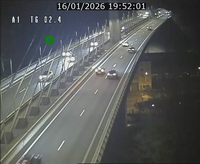 <h2>Traffic live webcam Luxembourg Sandweiler - A1 direction Luxembourg-ville - BK 2.4</h2>