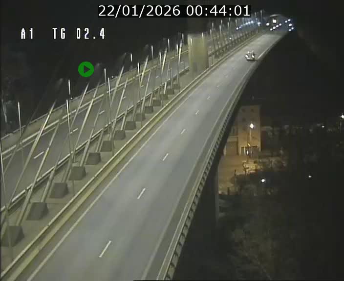 <h2>Traffic live webcam Luxembourg Sandweiler - A1 direction Luxembourg-ville - BK 2.4</h2>