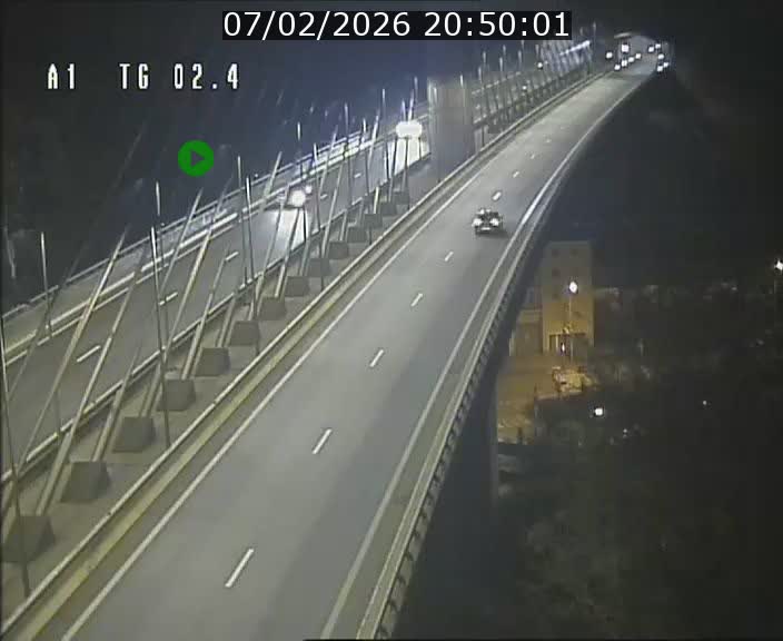 <h2>Traffic live webcam Luxembourg Sandweiler - A1 direction Luxembourg-ville - BK 2.4</h2>