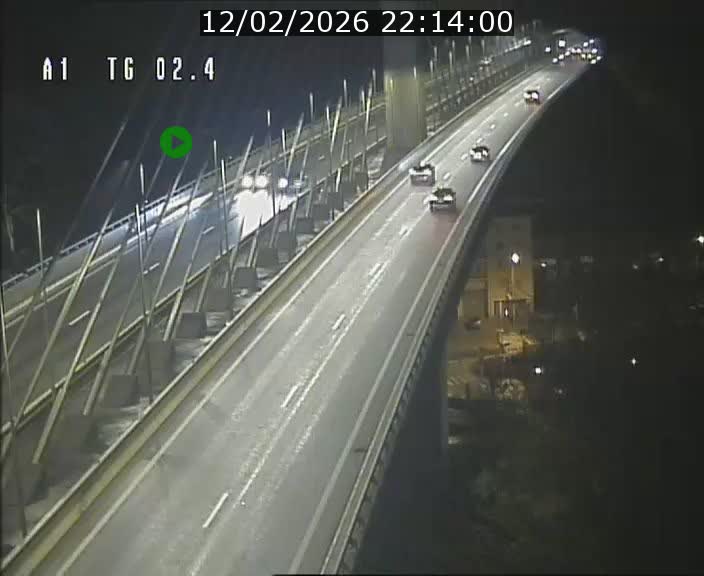 <h2>Traffic live webcam Luxembourg Sandweiler - A1 direction Luxembourg-ville - BK 2.4</h2>
