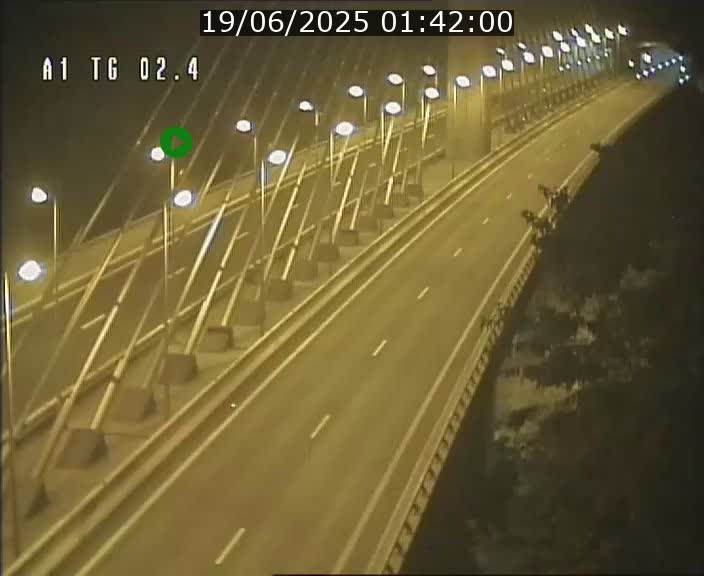 Traffic live webcam Luxembourg Sandweiler - A1 direction Luxembourg-ville - BK 2.4