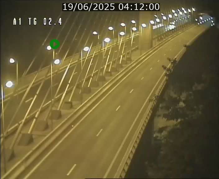 Traffic live webcam Luxembourg Sandweiler - A1 direction Luxembourg-ville - BK 2.4