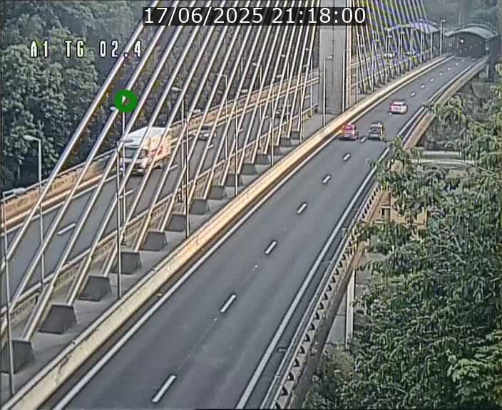 <h2>Traffic live webcam Luxembourg Sandweiler - A1 direction Luxembourg-ville - BK 2.4</h2>