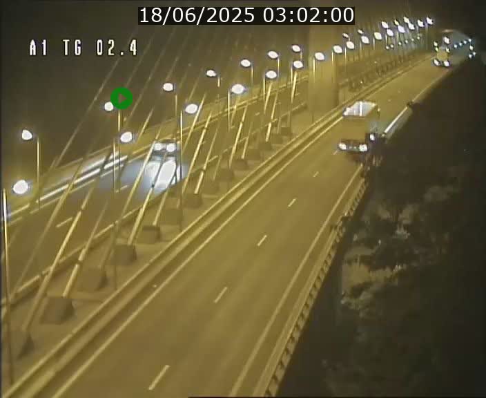 <h2>Traffic live webcam Luxembourg Sandweiler - A1 direction Luxembourg-ville - BK 2.4</h2>