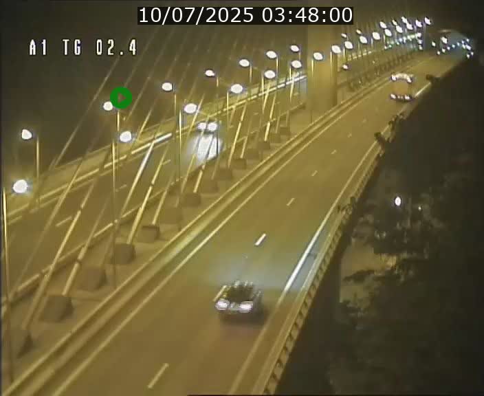 Traffic live webcam Luxembourg Sandweiler - A1 direction Luxembourg-ville - BK 2.4