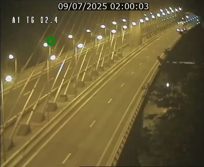Traffic live webcam Luxembourg Sandweiler - A1 direction Luxembourg-ville - BK 2.4