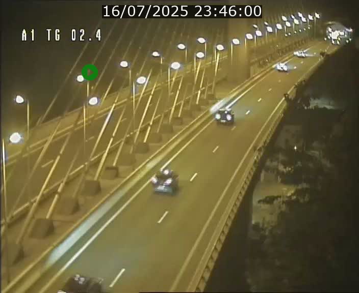 Traffic live webcam Luxembourg Sandweiler - A1 direction Luxembourg-ville - BK 2.4