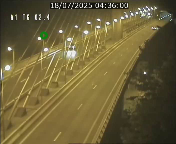 Traffic live webcam Luxembourg Sandweiler - A1 direction Luxembourg-ville - BK 2.4