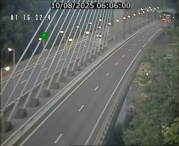 Traffic live webcam Luxembourg Sandweiler - A1 direction Luxembourg-ville - BK 2.4