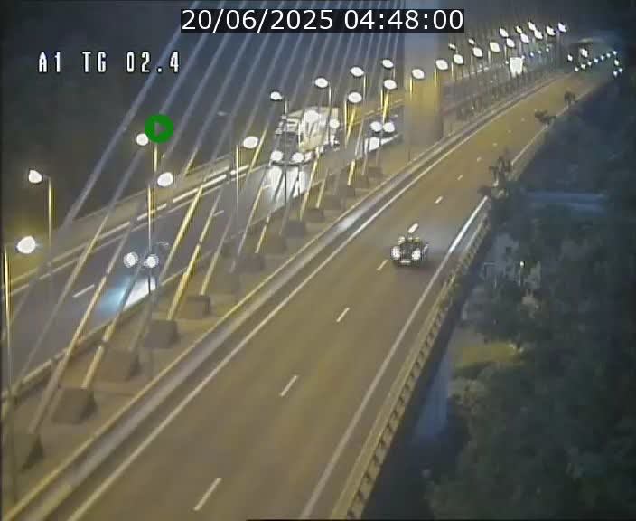 <h2>Traffic live webcam Luxembourg Sandweiler - A1 direction Luxembourg-ville - BK 2.4</h2>