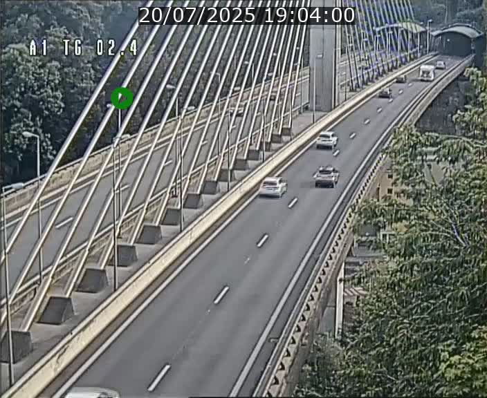 <h2>Traffic live webcam Luxembourg Sandweiler - A1 direction Luxembourg-ville - BK 2.4</h2>