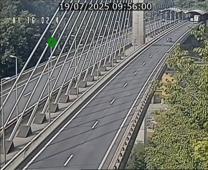 <h2>Traffic live webcam Luxembourg Sandweiler - A1 direction Luxembourg-ville - BK 2.4</h2>
