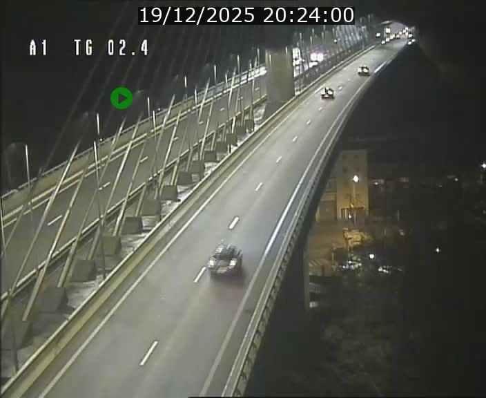<h2>Traffic live webcam Luxembourg Sandweiler - A1 direction Luxembourg-ville - BK 2.4</h2>