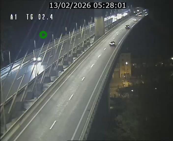 <h2>Traffic live webcam Luxembourg Sandweiler - A1 direction Luxembourg-ville - BK 2.4</h2>
