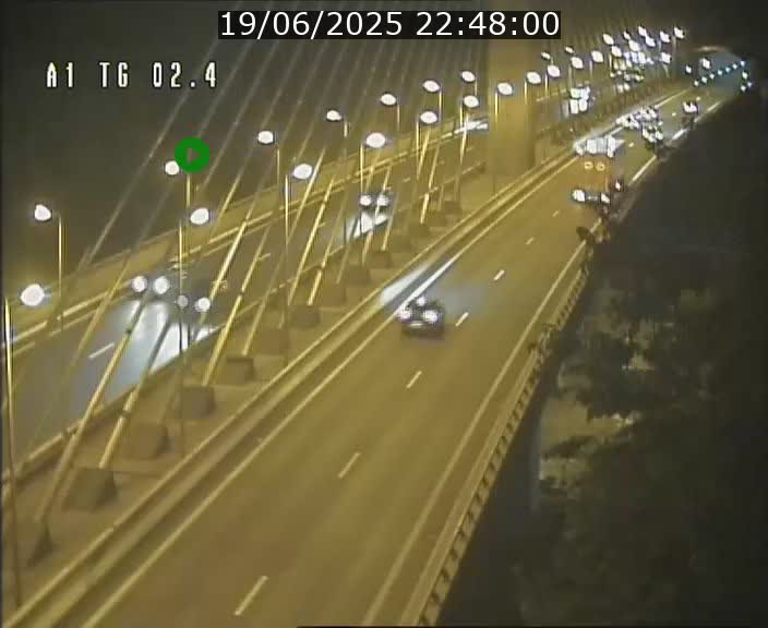 <h2>Traffic live webcam Luxembourg Sandweiler - A1 direction Luxembourg-ville - BK 2.4</h2>
