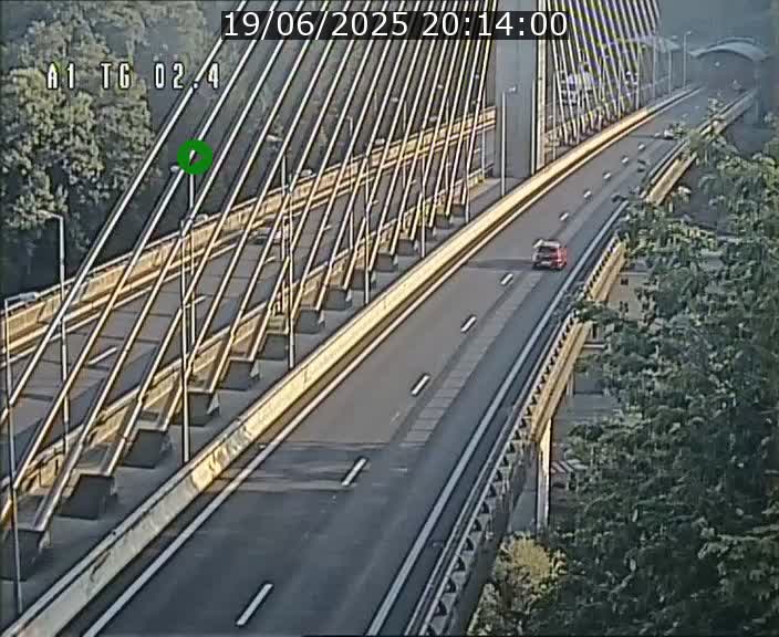 <h2>Traffic live webcam Luxembourg Sandweiler - A1 direction Luxembourg-ville - BK 2.4</h2>