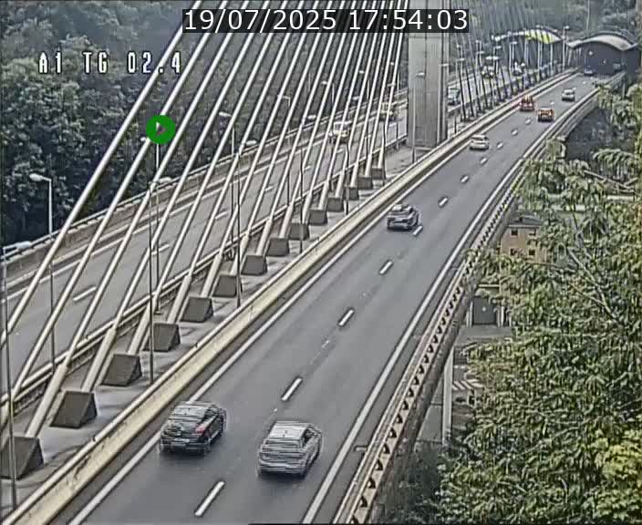 <h2>Traffic live webcam Luxembourg Sandweiler - A1 direction Luxembourg-ville - BK 2.4</h2>