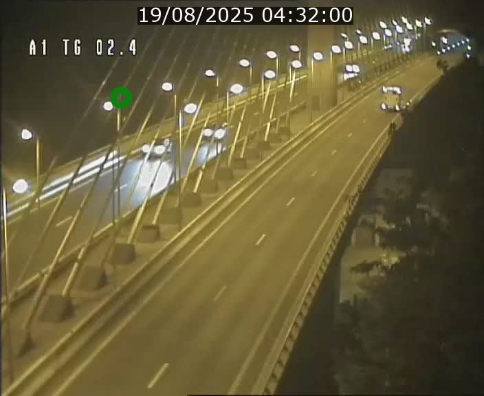 <h2>Traffic live webcam Luxembourg Sandweiler - A1 direction Luxembourg-ville - BK 2.4</h2>