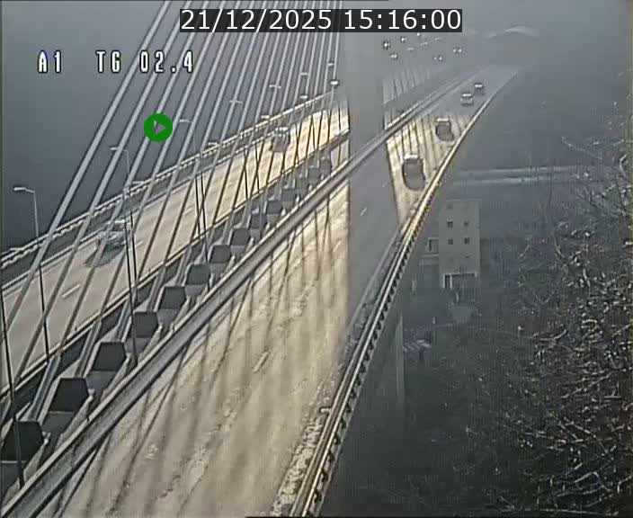 <h2>Traffic live webcam Luxembourg Sandweiler - A1 direction Luxembourg-ville - BK 2.4</h2>