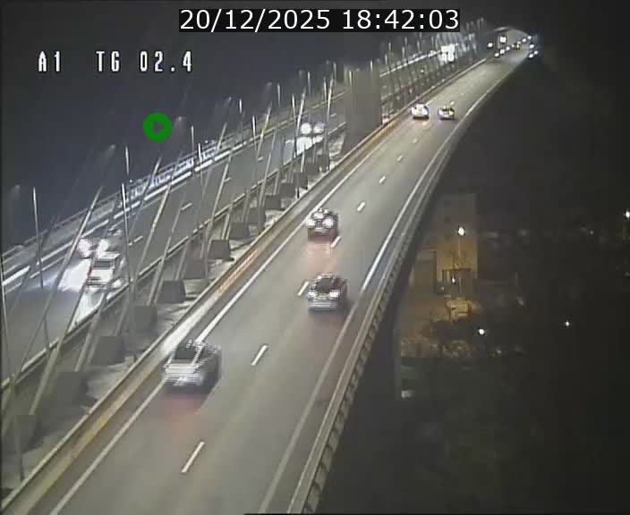 <h2>Traffic live webcam Luxembourg Sandweiler - A1 direction Luxembourg-ville - BK 2.4</h2>