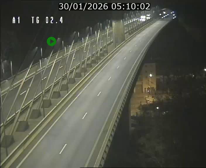 <h2>Traffic live webcam Luxembourg Sandweiler - A1 direction Luxembourg-ville - BK 2.4</h2>