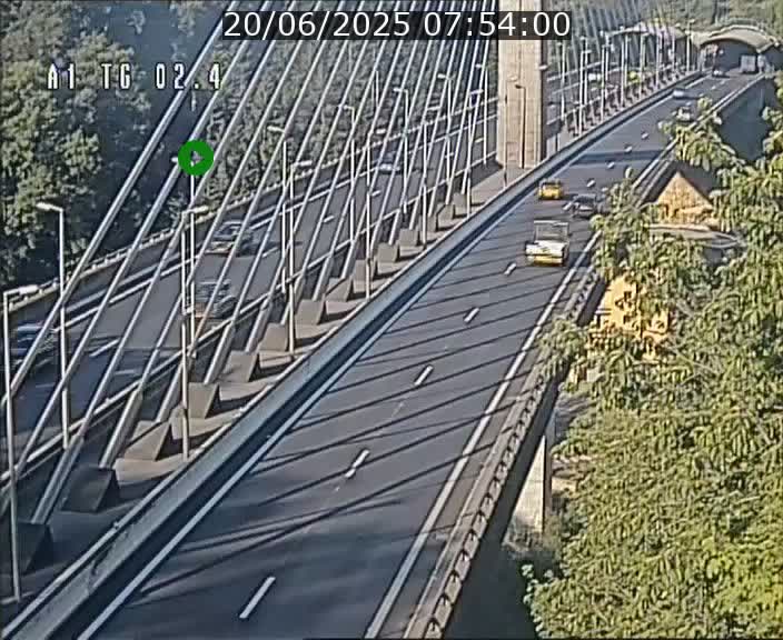 <h2>Traffic live webcam Luxembourg Sandweiler - A1 direction Luxembourg-ville - BK 2.4</h2>