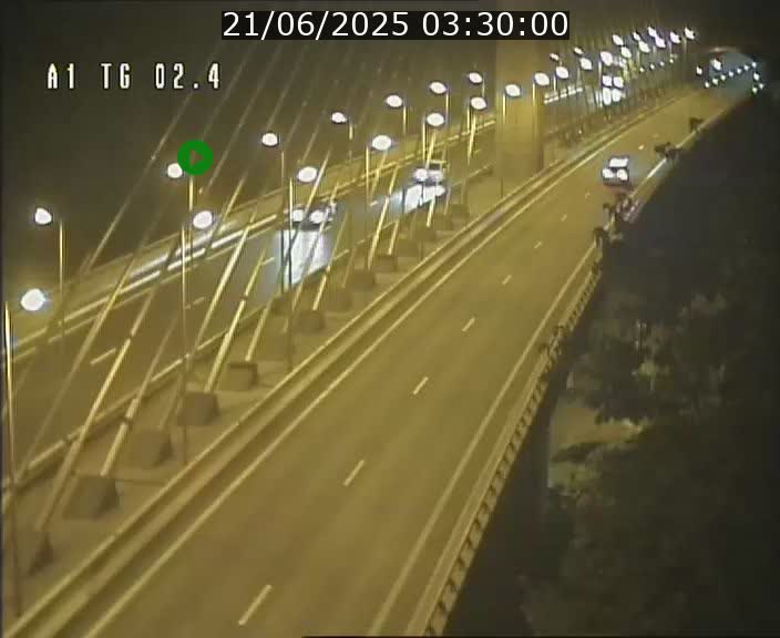 <h2>Traffic live webcam Luxembourg Sandweiler - A1 direction Luxembourg-ville - BK 2.4</h2>