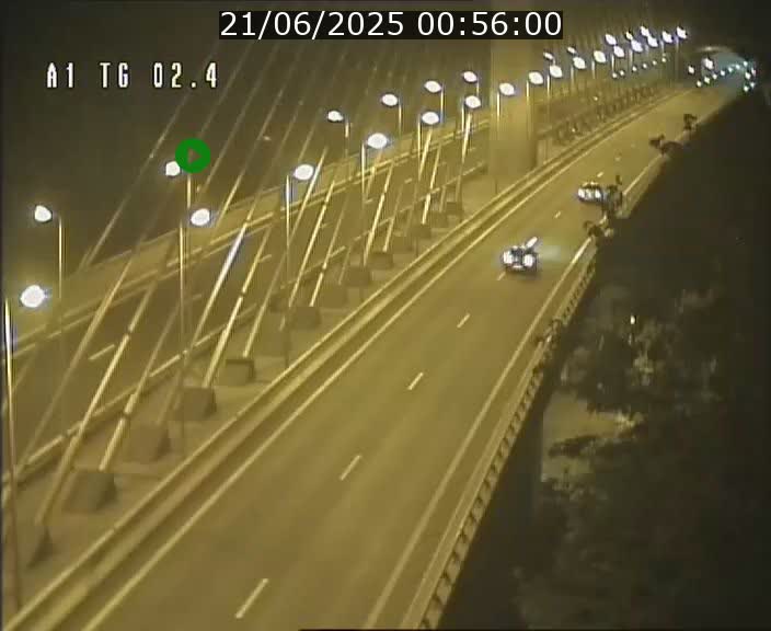 <h2>Traffic live webcam Luxembourg Sandweiler - A1 direction Luxembourg-ville - BK 2.4</h2>