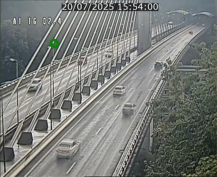 <h2>Traffic live webcam Luxembourg Sandweiler - A1 direction Luxembourg-ville - BK 2.4</h2>