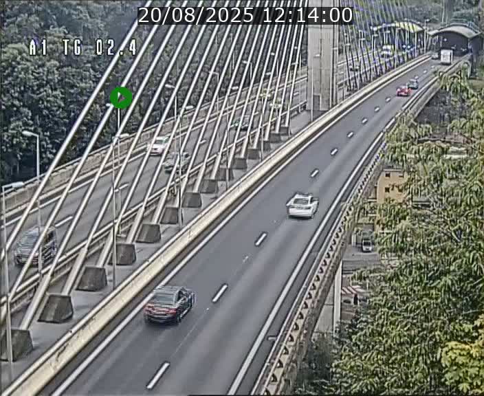<h2>Traffic live webcam Luxembourg Sandweiler - A1 direction Luxembourg-ville - BK 2.4</h2>