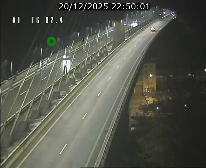 <h2>Traffic live webcam Luxembourg Sandweiler - A1 direction Luxembourg-ville - BK 2.4</h2>