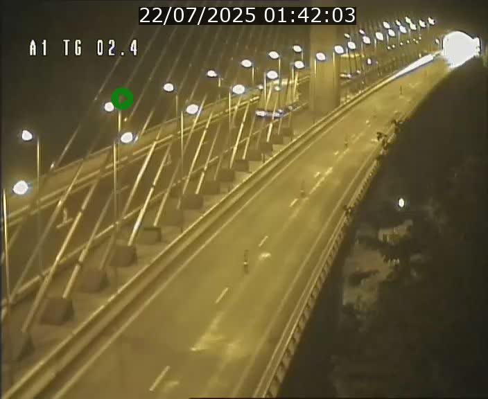 <h2>Traffic live webcam Luxembourg Sandweiler - A1 direction Luxembourg-ville - BK 2.4</h2>