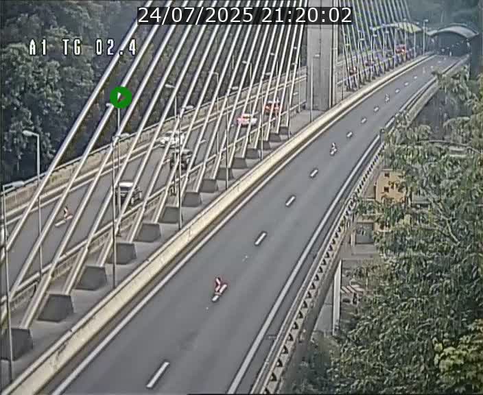 <h2>Traffic live webcam Luxembourg Sandweiler - A1 direction Luxembourg-ville - BK 2.4</h2>