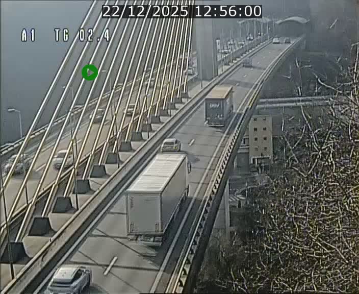 <h2>Traffic live webcam Luxembourg Sandweiler - A1 direction Luxembourg-ville - BK 2.4</h2>