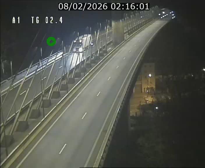 <h2>Traffic live webcam Luxembourg Sandweiler - A1 direction Luxembourg-ville - BK 2.4</h2>