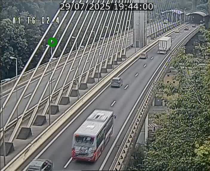 <h2>Traffic live webcam Luxembourg Sandweiler - A1 direction Luxembourg-ville - BK 2.4</h2>