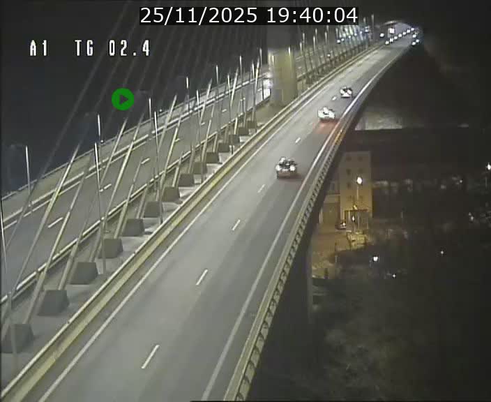 <h2>Traffic live webcam Luxembourg Sandweiler - A1 direction Luxembourg-ville - BK 2.4</h2>