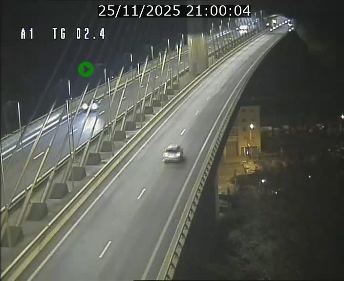 <h2>Traffic live webcam Luxembourg Sandweiler - A1 direction Luxembourg-ville - BK 2.4</h2>