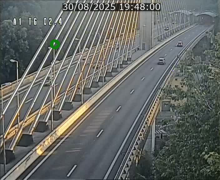 <h2>Traffic live webcam Luxembourg Sandweiler - A1 direction Luxembourg-ville - BK 2.4</h2>