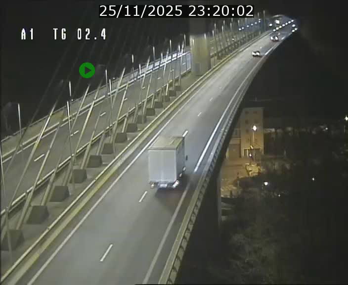 <h2>Traffic live webcam Luxembourg Sandweiler - A1 direction Luxembourg-ville - BK 2.4</h2>