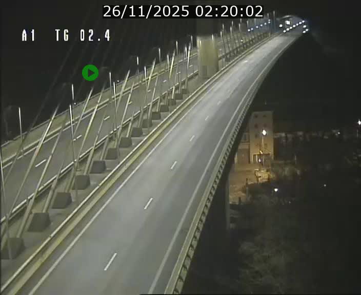 <h2>Traffic live webcam Luxembourg Sandweiler - A1 direction Luxembourg-ville - BK 2.4</h2>
