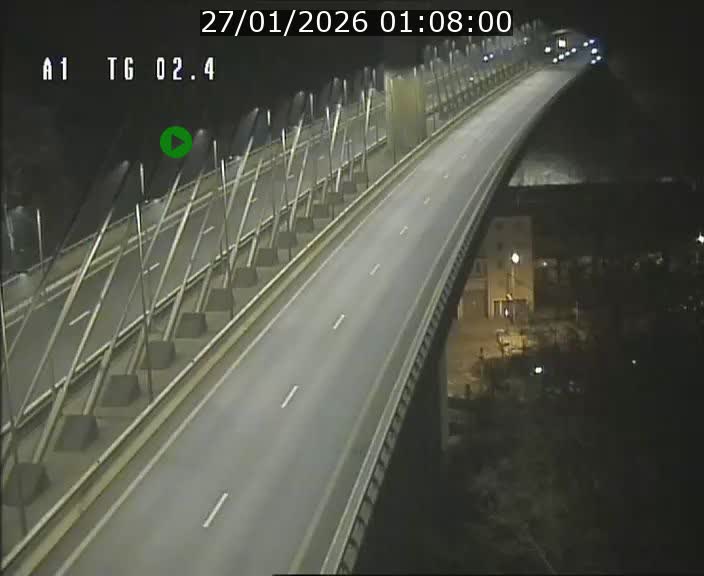 <h2>Traffic live webcam Luxembourg Sandweiler - A1 direction Luxembourg-ville - BK 2.4</h2>