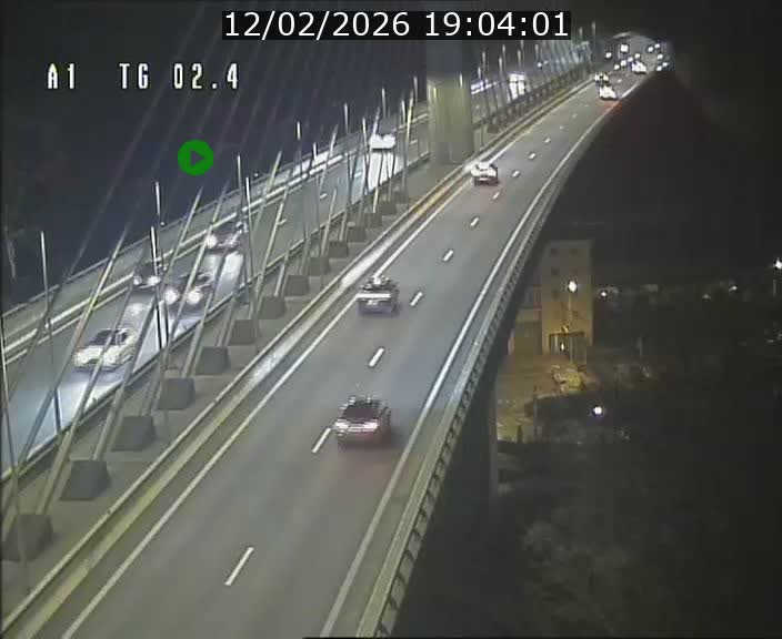<h2>Traffic live webcam Luxembourg Sandweiler - A1 direction Luxembourg-ville - BK 2.4</h2>