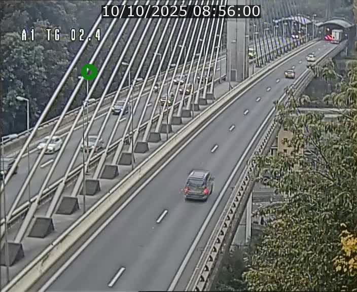 <h2>Traffic live webcam Luxembourg Sandweiler - A1 direction Luxembourg-ville - BK 2.4</h2>